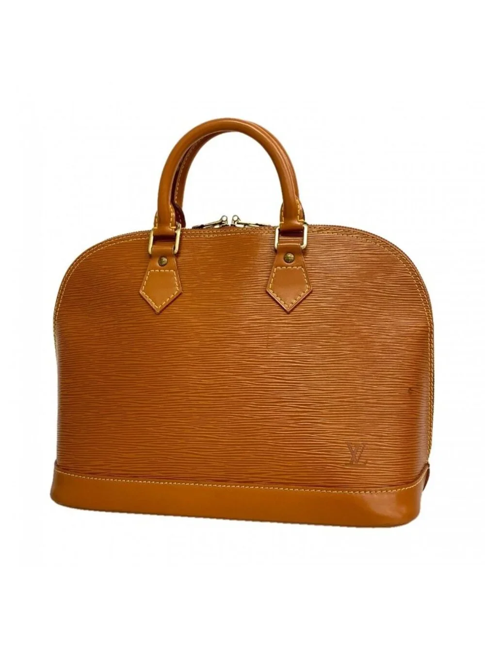 Louis Vuitton Handbag Epi Alma Cipango Gold